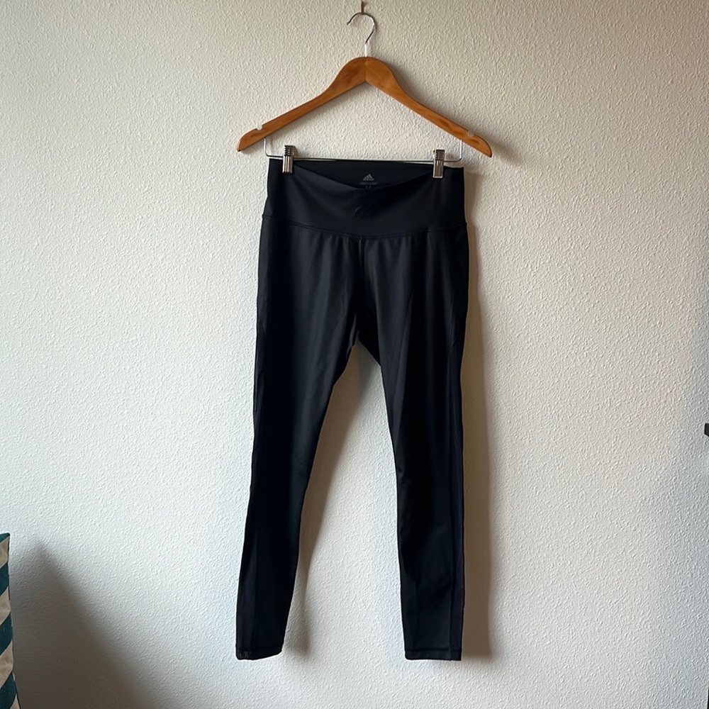 Stella McCartney for adidas black yoga leggings
